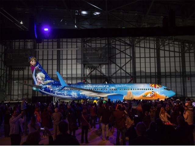 Air-journal_livree reine des neiges westJet