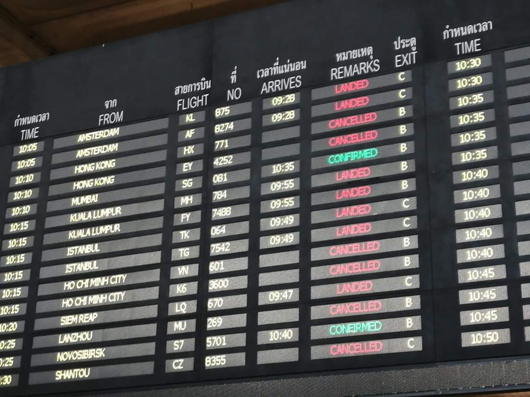 Coronavirus : lignes suspendues et passagers refoulés 2 Air Journal