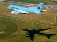 aj_Korean Air A380 arrive aj_Korean Air A380 arrive