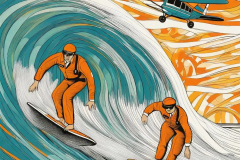 air-journal-pilotes-surfeurs-en-vacances-ete-soleil-plage