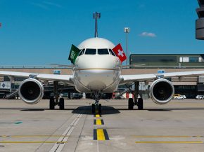 
La compagnie aérienne Saudia a inauguré mercredi sa nouvelle liaison entre Ryad et Zurich, sa deuxième destination en Suisse a