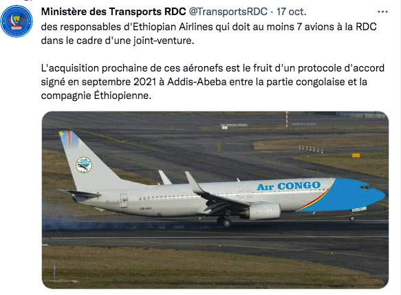 Bientôt une nouvelle compagnie aérienne au Congo 3 Air Journal