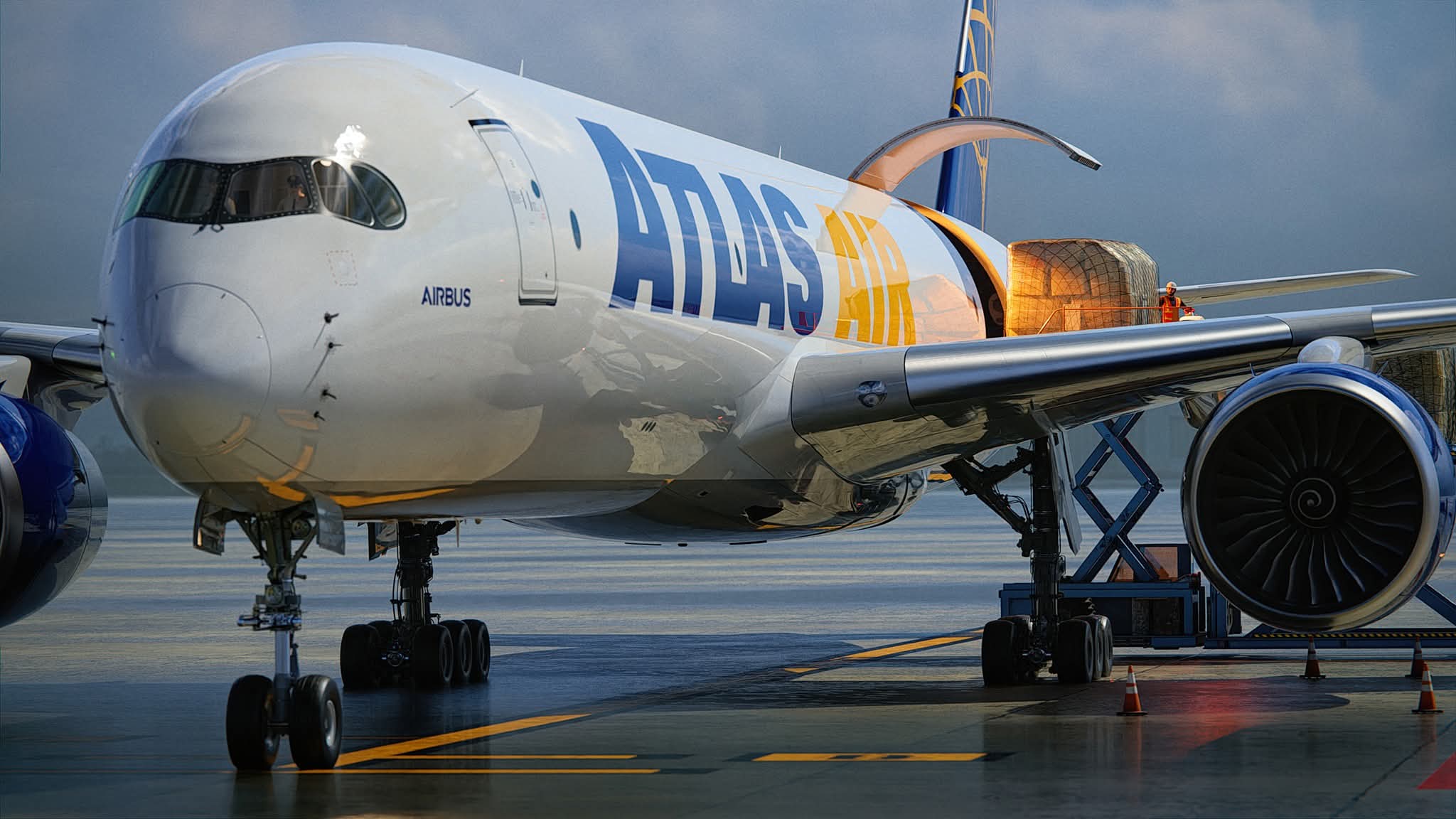 Atlas Air voit grand : jusqu’à 60 Airbus A350F en perspective 1 Air Journal Atlas Air voit grand : jusqu’à 60 Airbus A350F en perspective 1 Air Journal