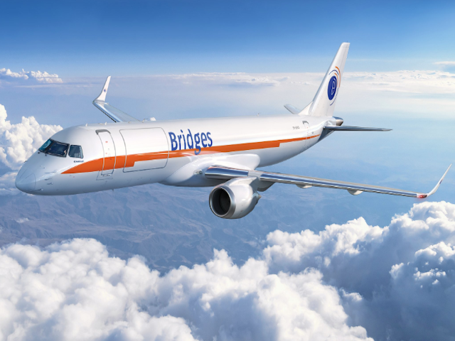 Embraer : Bridges Air Cargo sera le premier opérateur du nouvel avion cargo électrique E190F