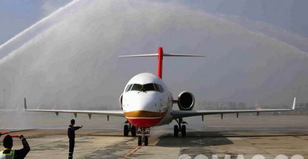 
Sept compagnies aériennes chinoises ont mis en service l avion régional ARJ21, selon l avionneur chinois Commercial Aircraft Co