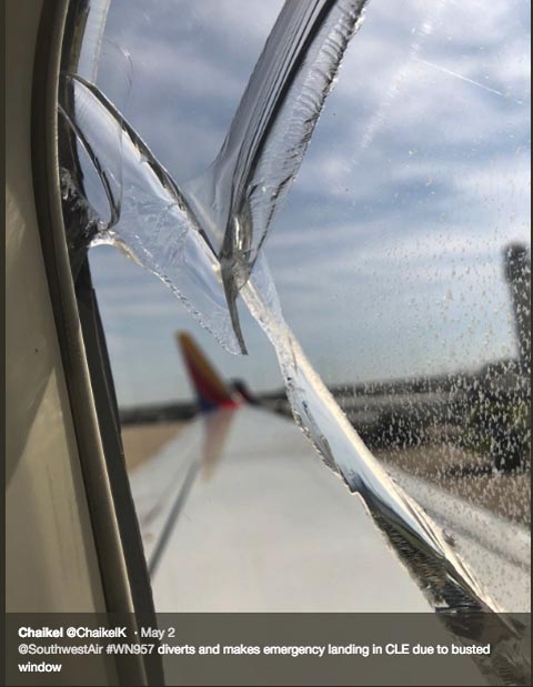 Vol mortel de Southwest Airlines : le NTSB donne des précisions et dévoile des photos 72 Air Journal