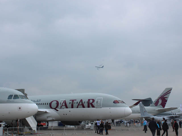 Air-Journal_Qatar Airways et A380 Airbus_bourget