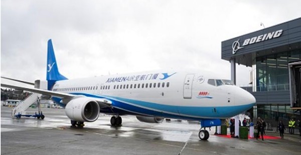 Boeing a livré le 30 novembre son 2 000e avion à un opérateur chinois, un 737 MAX pour Xiamen Airlines. Cette nouvelle arrivée