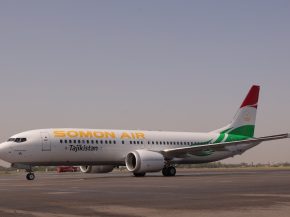 
La compagnie nationale tadjike Somon Air a reçu son premier Boeing 737 MAX 8, devenant ainsi le premier opérateur de 737 MAX du