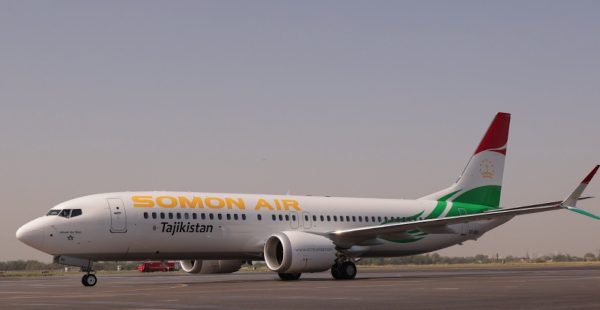 
La compagnie nationale tadjike Somon Air a reçu son premier Boeing 737 MAX 8, devenant ainsi le premier opérateur de 737 MAX du