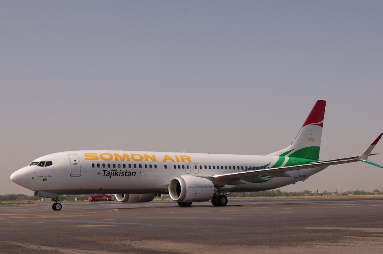 Somon Air fait entrer le Boeing 737 MAX au Tadjikistan