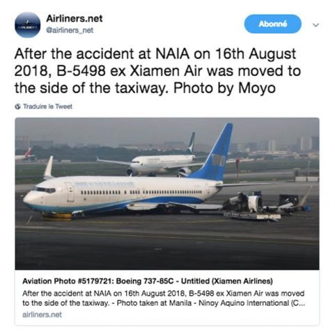 Manille quadruple ses amendes pour Xiamen Airlines 1 Air Journal