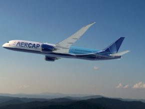 
Le loeur d avions AerCap a annoncé, au salon de Farnborough, une nouvelle commande ferme de 15 Boeing 787-9 Dreamliner, portant 