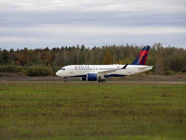 L’A220 de Delta Air Lines décolle 1 Air Journal