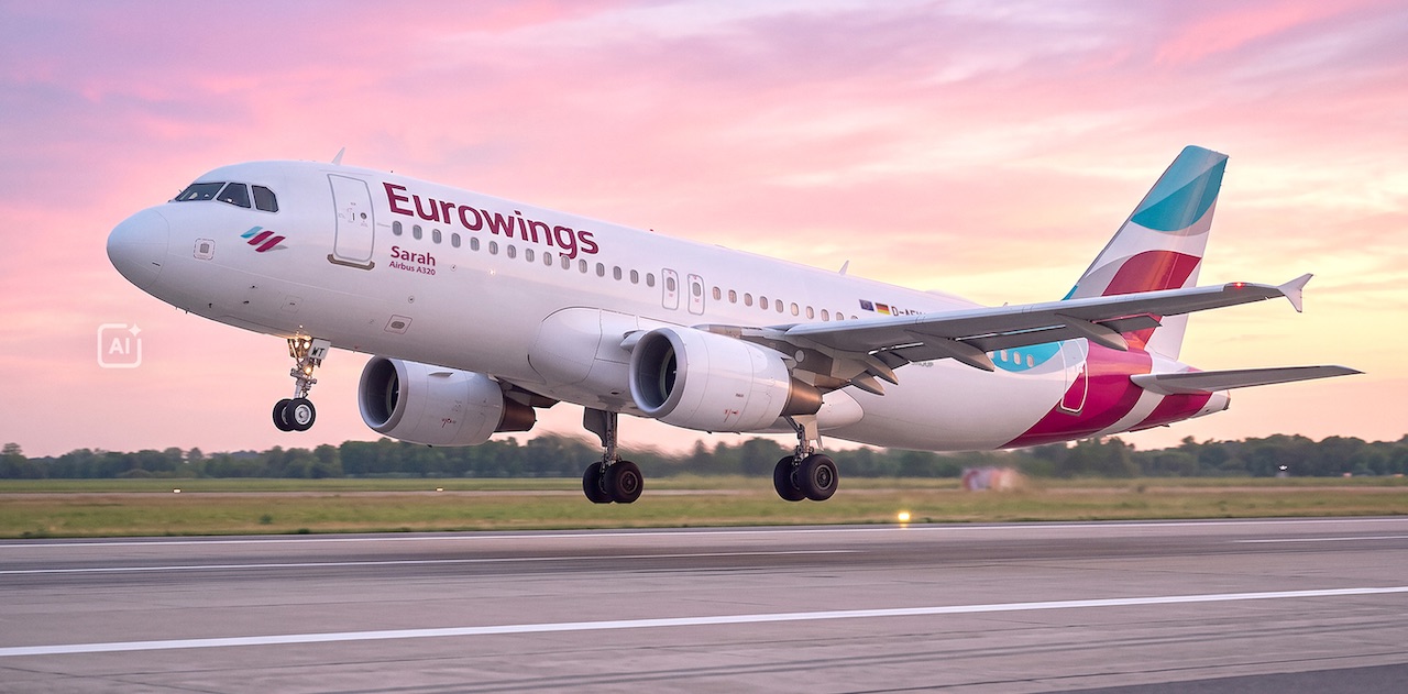 Eurowings lance « Name a Plane » : quatre passagers pourront donner leur prénom à un A320 1 Air Journal Eurowings lance « Name a Plane » : quatre passagers pourront donner leur prénom à un A320 1 Air Journal