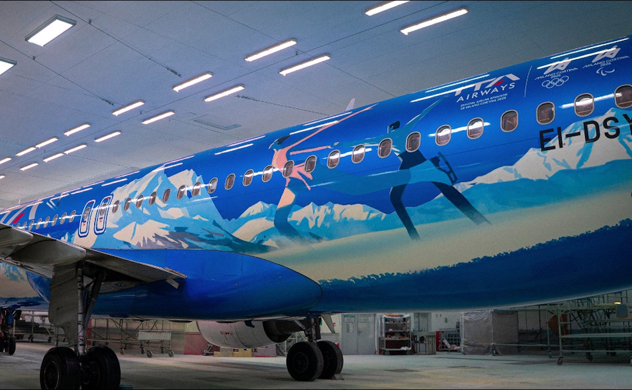 ITA Airways hisse haut les couleurs des JO d’hiver Milano Cortina 2026 1 Air Journal