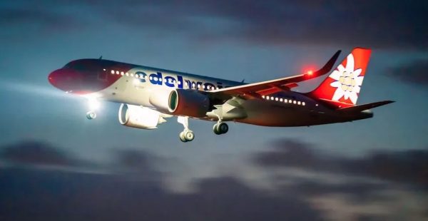 
La compagnie suisse de loisirs Edelweiss a accueilli à Zurich son premier Airbus A320neo, immatriculé HB‑JDB, transféré de 