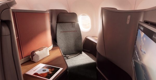 
La compagnie australienne Qantas a présenté une nouvelle suite Business destinée à une partie de ses futurs Airbus A321XLR. P