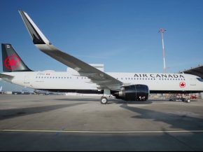 
Le premier Airbus A321XLR d’Air Canada a décollé le 27 février de l’usine Airbus de Hambourg-Finkenwerder pour un vol d’