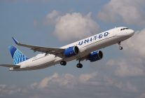 
United Airlines a réceptionné le premier avion commercial équipé des nouveaux moteurs GTF Advantage de Pratt & Whitney : 