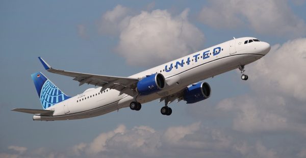 
United Airlines a réceptionné le premier avion commercial équipé des nouveaux moteurs GTF Advantage de Pratt & Whitney : 
