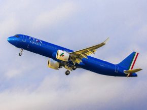 
ITA Airways a pris livraison de son premier A321neo en location auprès d Air Lease Corporation depuis les installations de produ