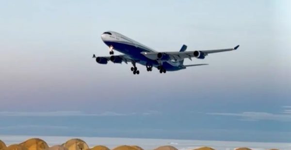 
L’Airbus A340 de Hi Fly a une nouvelle fois atterri sur le continent blanc, marquant le cinquième anniversaire d’une aventur