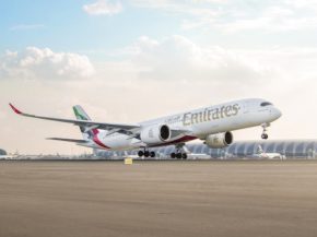 
Emirates va basculer l’ensemble de ses vols entre Dubaï et Bagdad sur Airbus A350 à compter du 1er janvier 2026, remplaçant 