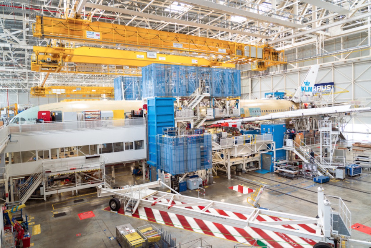Le premier A350 de KLM prend forme à Toulouse 1 Air Journal