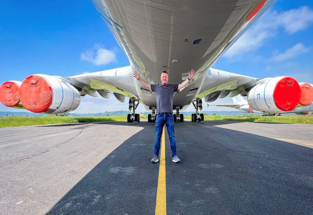 Global Airlines envoie son premier A380 au Portugal pour une maintenance finale