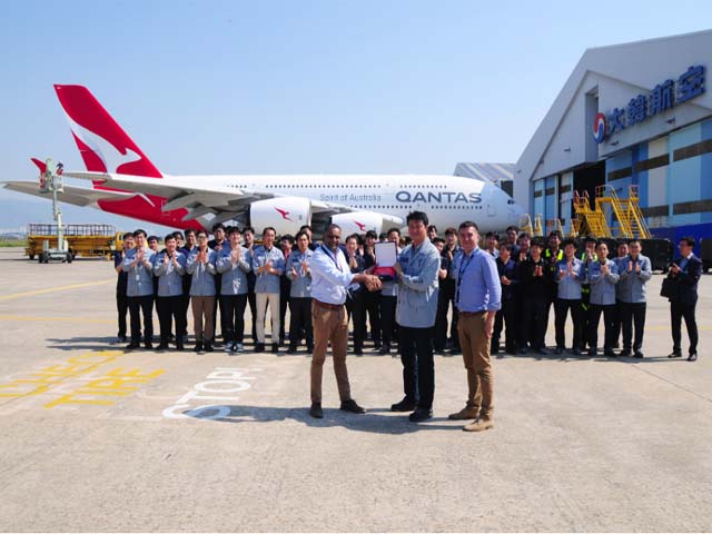 Korean Air repeint un premier A380 pour Qantas 123 Air Journal