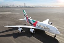 
Emirates a dévoilé le 8 mai 2026 une livrée spectaculaire sur l un de ses Airbus A380, l appareil A6-EVG arborant désormais u