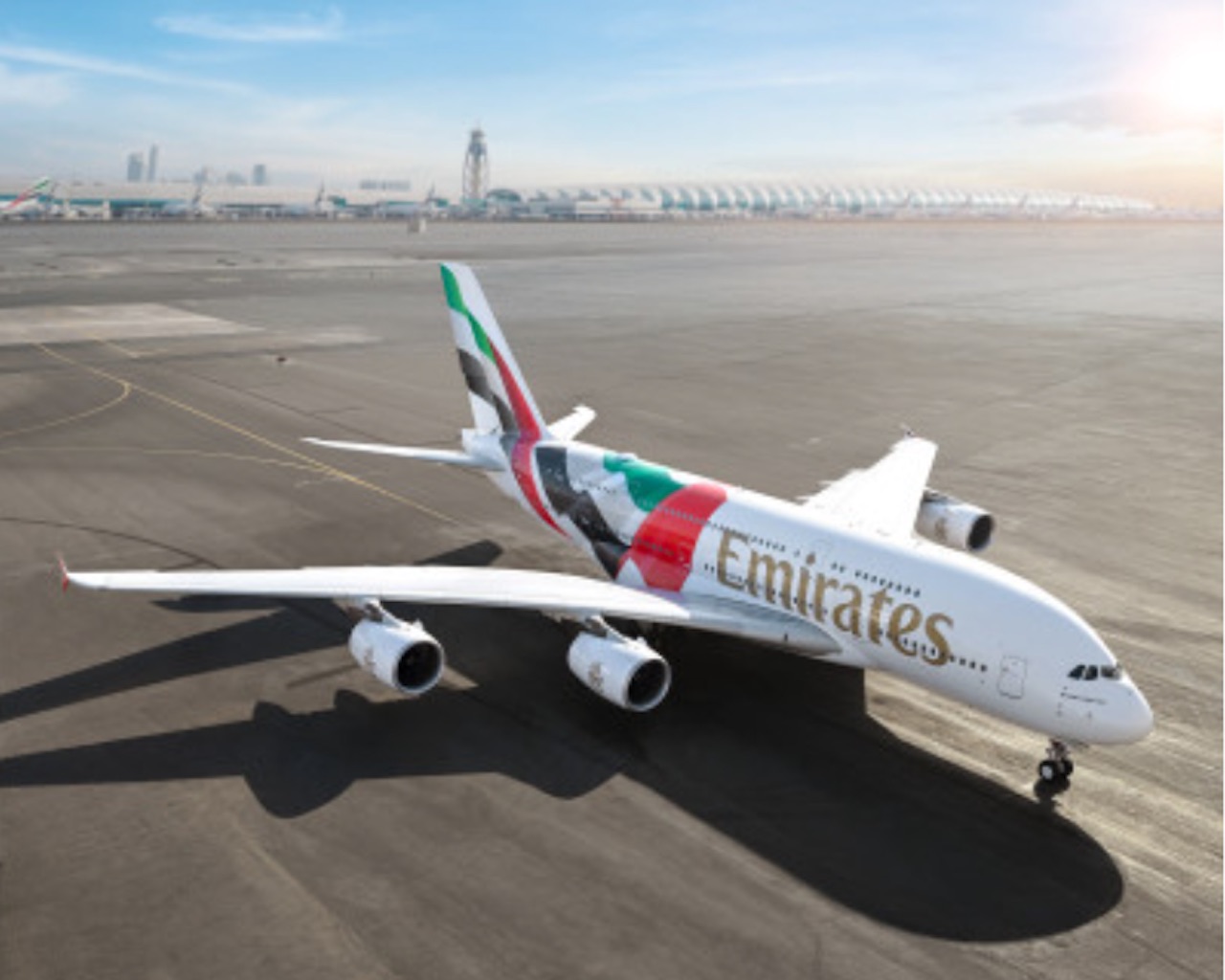 Emirates drape son A380 du drapeau émirati dans un geste de fierté ...