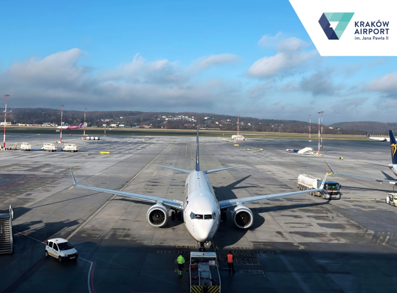 L’aéroport de Cracovie pulvérise son record de fréquentation en 2025