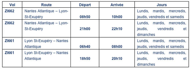 Aigle Azur lance sa première ligne domestique : entre Nantes et Lyon 1 Air Journal