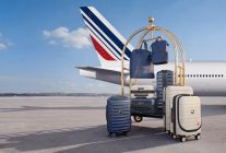 
Air France et Delsey Paris lancent une nouvelle collection de bagages et d’accessoires de voyage baptisée   Élégance », pe