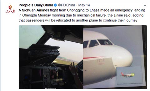 Vitre cockpit brisée en vol : Sichuan Airlines inspecte les autres modèles (vidéo) 23 Air Journal
