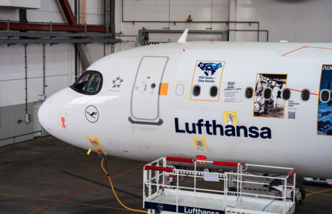 Lufthansa fait dessiner un A321neo par ses équipes pour son centenaire 2 Air Journal Lufthansa fait dessiner un A321neo par ses équipes pour son centenaire 2 Air Journal