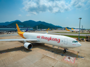 
Avec l arrivée du dernier A330F cargo, plus récent, et le retrait du service du dernier A300-600F cargo, Air Hong Kong (AHK), f