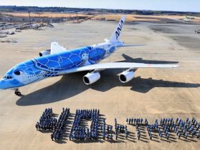 
La compagnie japonaise ANA (All Nippon Airways) a célébré le 3 mars les 40 ans de ses vols internationaux réguliers, un jalon