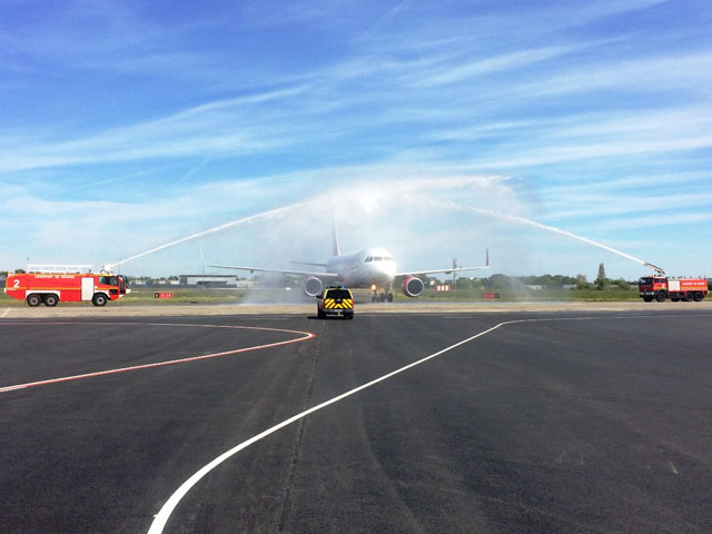 Air-journal-Bapteme Iberia Express à rennes