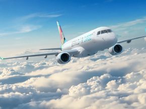
La compagnie bermudienne BermudAir va exploiter un Embraer E190F, avion-cargo issu de la conversion d’un E190 de transport de p