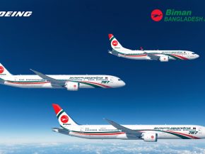 
Biman Bangladesh Airlines a passé sa plus importante commande d’avions à ce jour, avec l’achat ferme de 14 Boeing 787 Dream