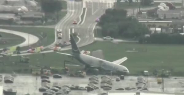 
Au moins cinq personnes ont été tuées dimanche 6 septembre lors de la sortie de piste d’un Boeing 767-300 cargo opérant pou