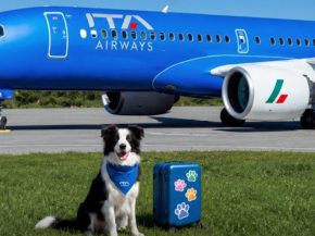 
ITA Airways ouvre une nouvelle page du transport aérien en Italie avec le lancement de  &nbsp;Large Dog On Board&nbsp;», un se