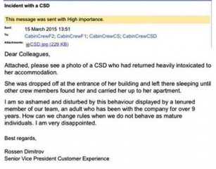 Air-journal Dimitrov's letter to cabin crew