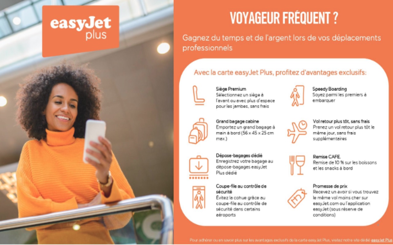 Voyages d’affaires : easyJet dynamise la rentrée avec des offres exclusives 53 Air Journal