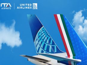 
ITA Airways et United Airlines annoncent un nouvel accord de partage de code afin d’augmenter la connectivité entre les compag