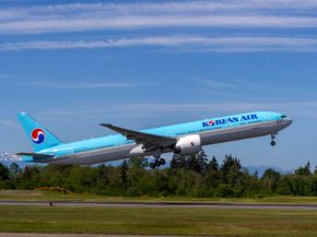 
Korean Air est en négociations pour l achat éventuel d au moins dix Boeing 777X dans le cadre d un éventuel retour vers son fo
