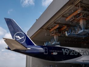 
Lufthansa vient de franchir un cap symbolique à Toulouse avec la peinture de son premier Airbus A350‑1000, immatriculé D‑AI